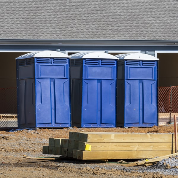 are there any restrictions on what items can be disposed of in the portable restrooms in Lamoine Maine